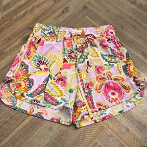 Chelsea and Violet Colorful Floral Print Shorts